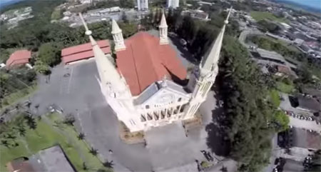 Vista panorâmica da Matriz