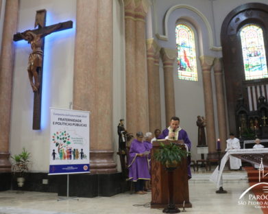 [FOTOS] Missa desta Quarta-Feira de Cinzas às 8h na Paróquia São Pedro Apóstolo
