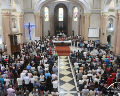 Milhares de fiéis participaram da missa de Ramos neste domingo, veja fotos.