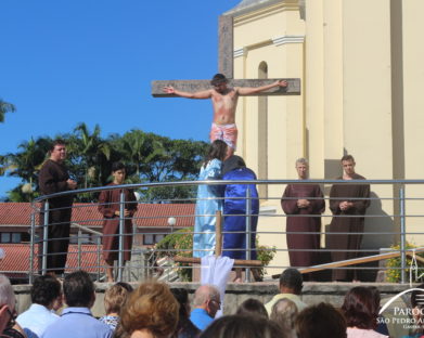 Via Sacra com encenação na manhã desta Sexta-feira Santa